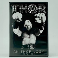 Thor - An-Thor-Logy DVD Jon Mikl Rock n' Roll Chompa Productions - Rare