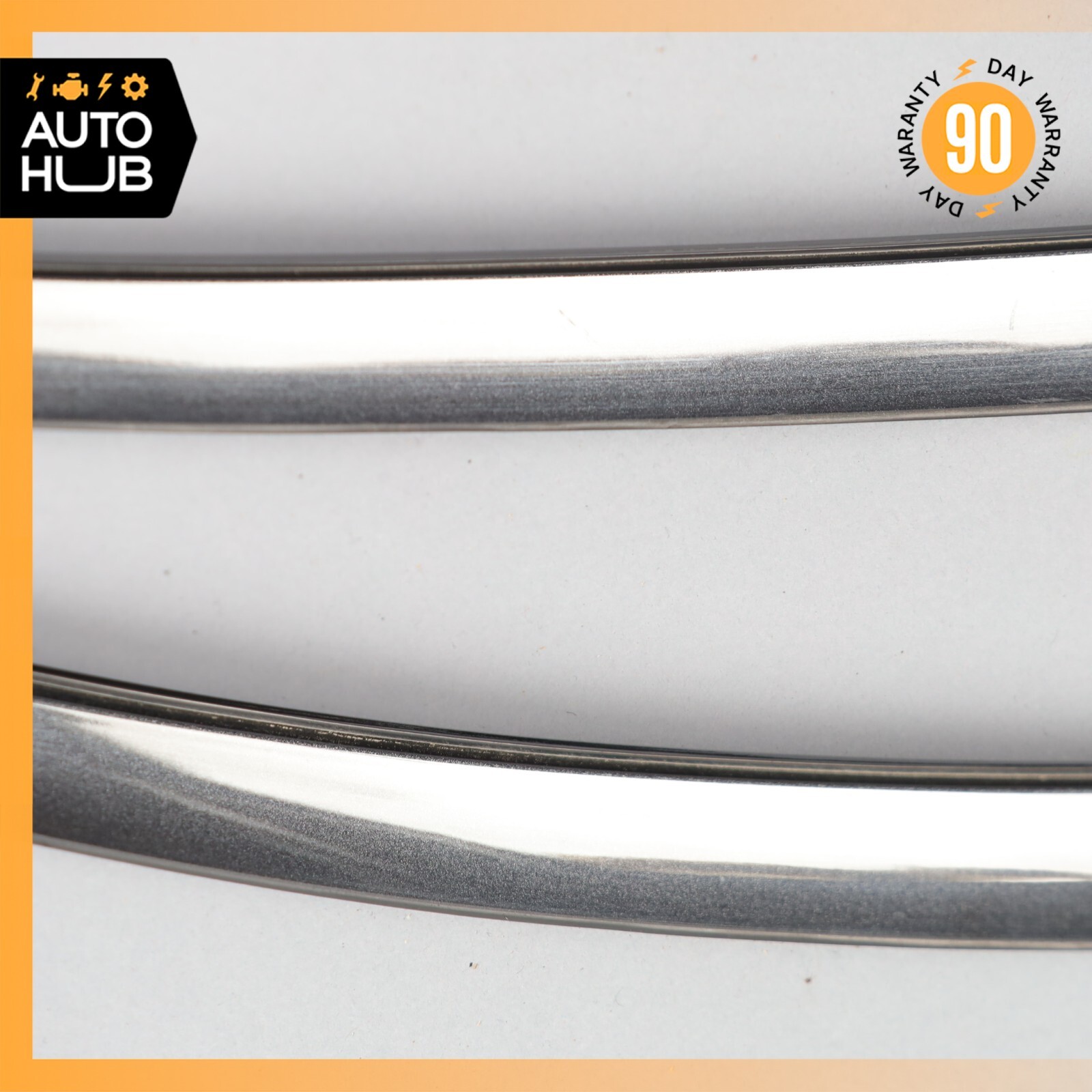Maserati GranTurismo M145 Roof Drip Rail Door Upper Molding Trim Set OEM 76k