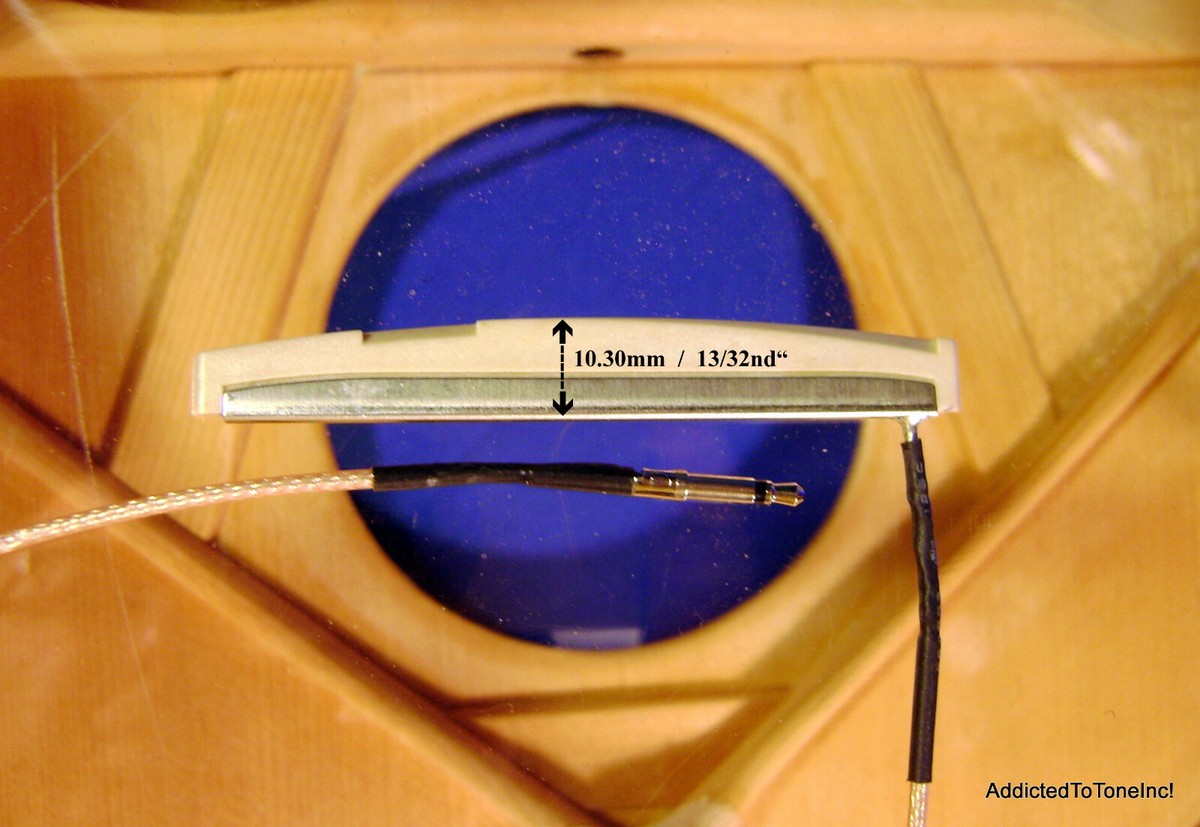 Takamine G Series CP100 Bridge Pickup Assembly with SHIM SET / OEM