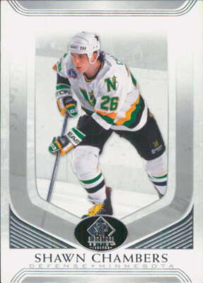 2020-21 SP Signature Edition Legends #64 Shawn Chambers Minnesota North Stars