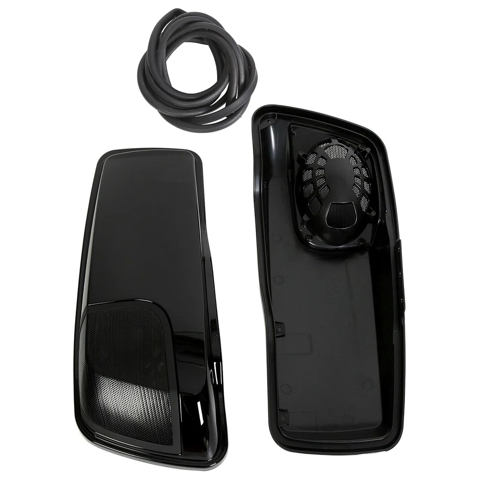 Tapas de altavoz rígidas 5x7 para Harley Touring Street Electra Glide 2014-up Foto 4 de 4