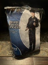 Spirit Halloween Costume Deluxe Police Officer Halloween Kids Size Large 12-14