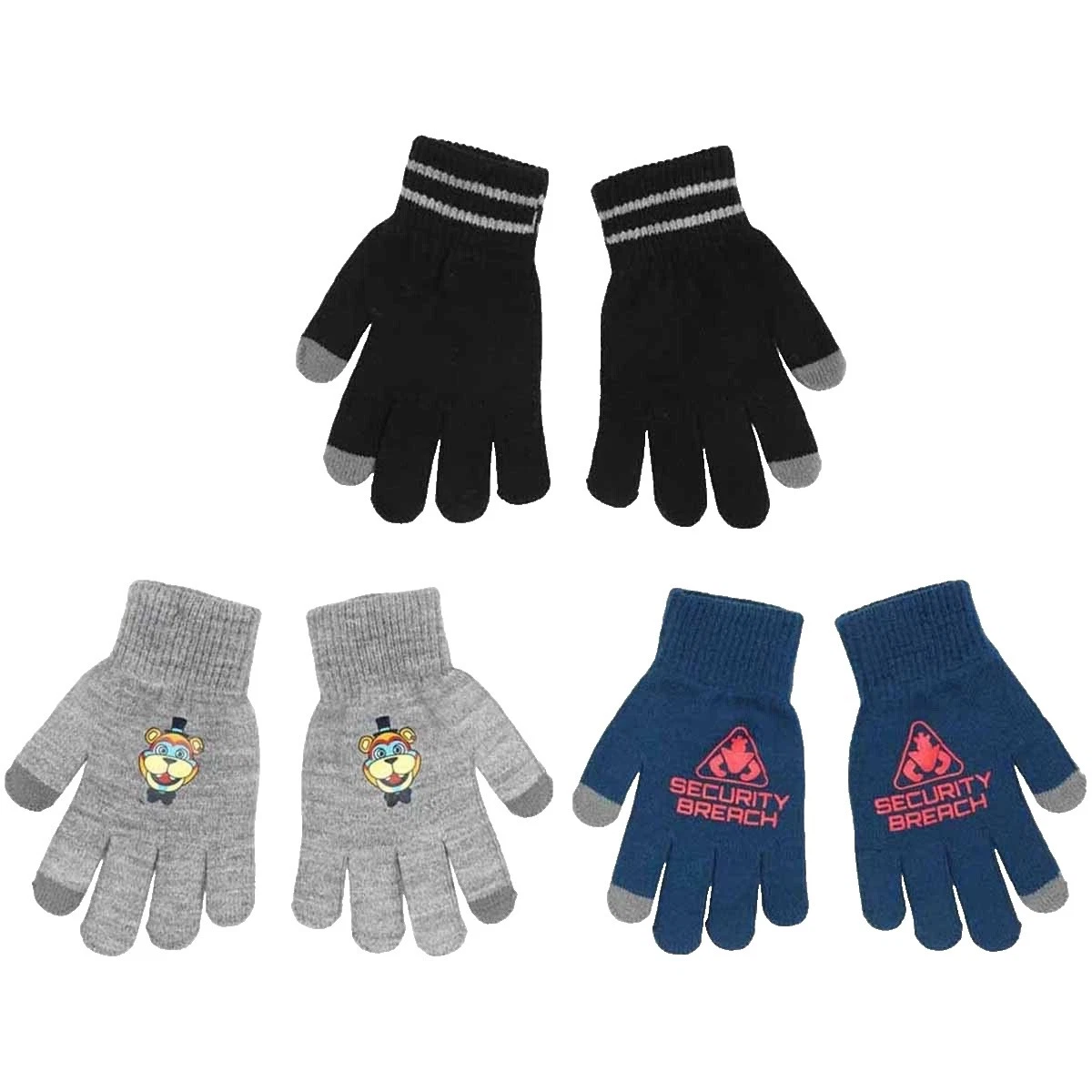 Guantes y mitones para multicolor de invierno para niños