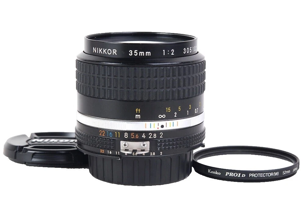 Nikon NIKKOR Nikon F 35mm Lentes de cámara Focal