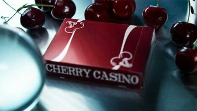 MURPHY'S MAGIC SUPPLIES, INC. Cherry Casino (Reno Red) Spielkarten von Pure Imagination Projects, Sammlerstück