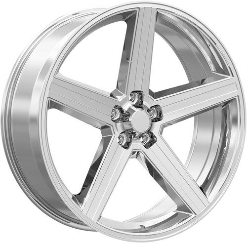 (4)24 IROC Chrome Rims Wheels 5lug Rims Fit Brougham Impala SS ...