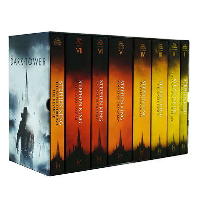 The Dark Tower Series Complete 8 Books Paperback - Young Adult - By Stephen King