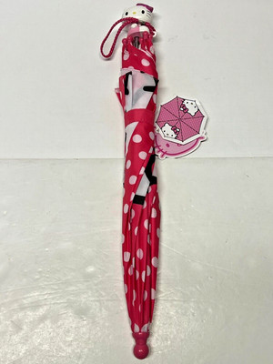 Claire's Hello Kitty Pink Umbrella by Sanrio 18  Age 3-6 Years SIL - 34198