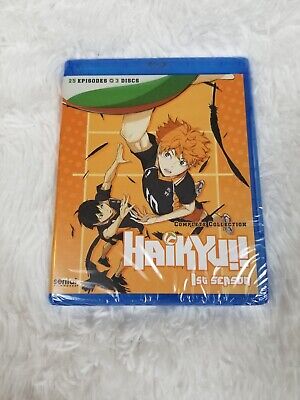  Haikyu!! Season 3 - Blu-ray 1 (Episode 01-06): 7630017516848:  Books