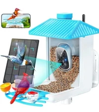 Osoeri Smart Bird Feeder with Camera, 1080P HD AI Identify Wild Bird Watching...