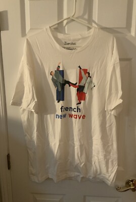 SUPER YAKI & 'LIL CINEPHILE PRESENT: FRENCH NEW WAVE FILM MOVIE GEEK SZ 3XL