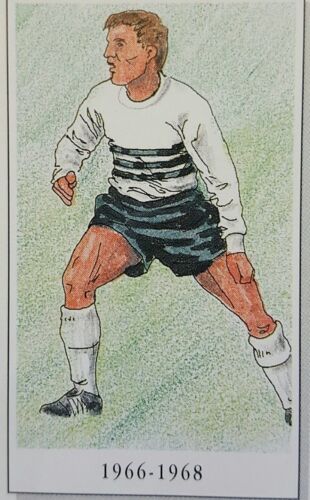 Retro Fußballverein Trikots Bilder im klaren Kühlschrankmagneten - verschiedene Teams - Bild 27 von 92