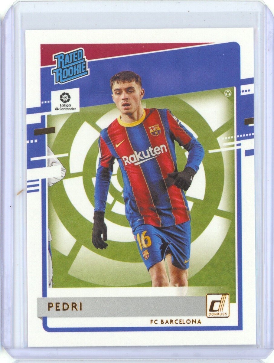 PEDRI 2020 21 PANINI CHRONICLES DONRUSS RATED ROOKIE RC #8 FC