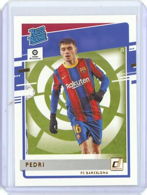 PEDRI 2020 21 PANINI CHRONICLES DONRUSS RATED ROOKIE RC #8 FC