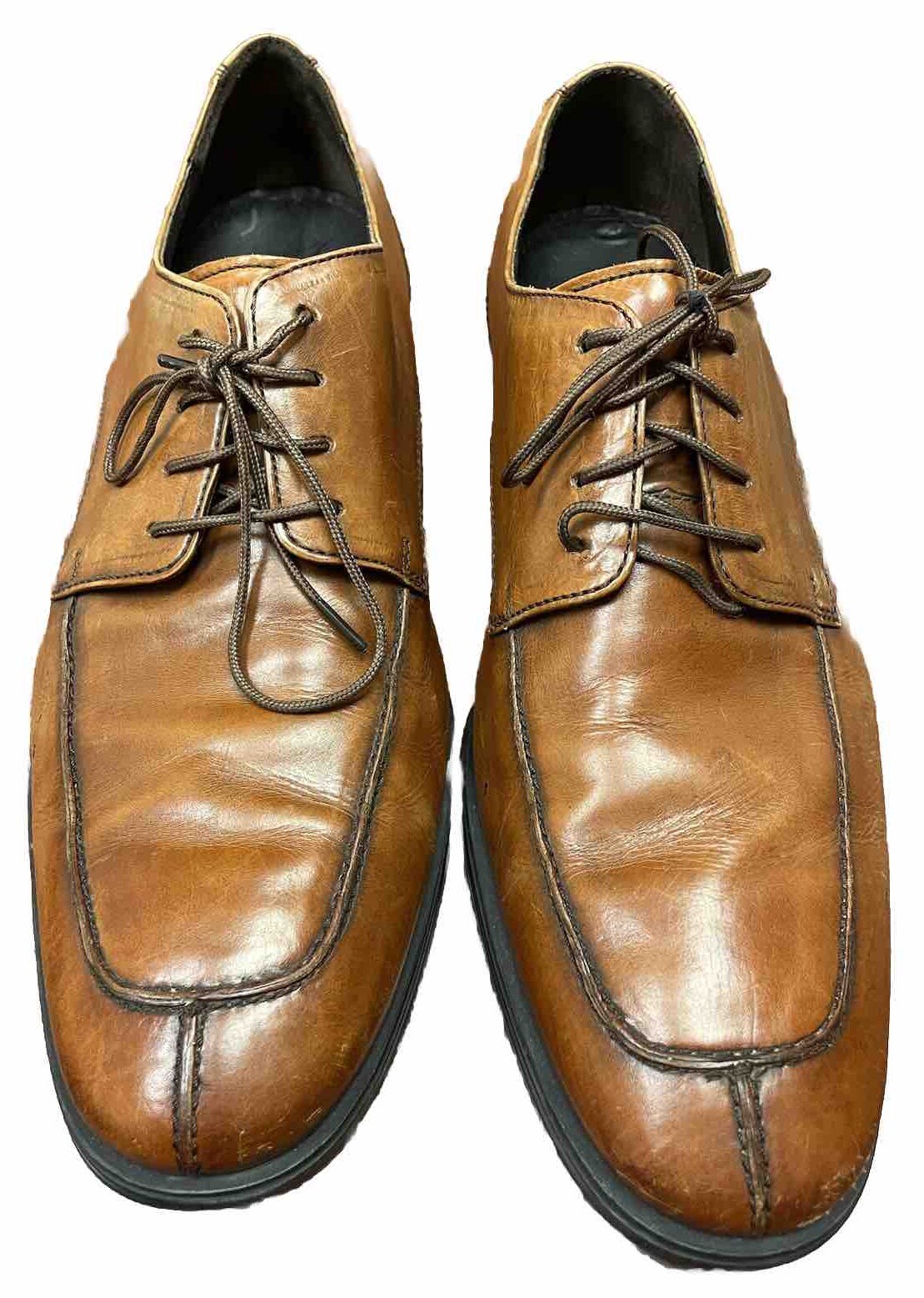 SAOLA Scarpe Oxford Cole Haan X Air da uomo punta divisa in pelle C09161 British Tan 9 5 M