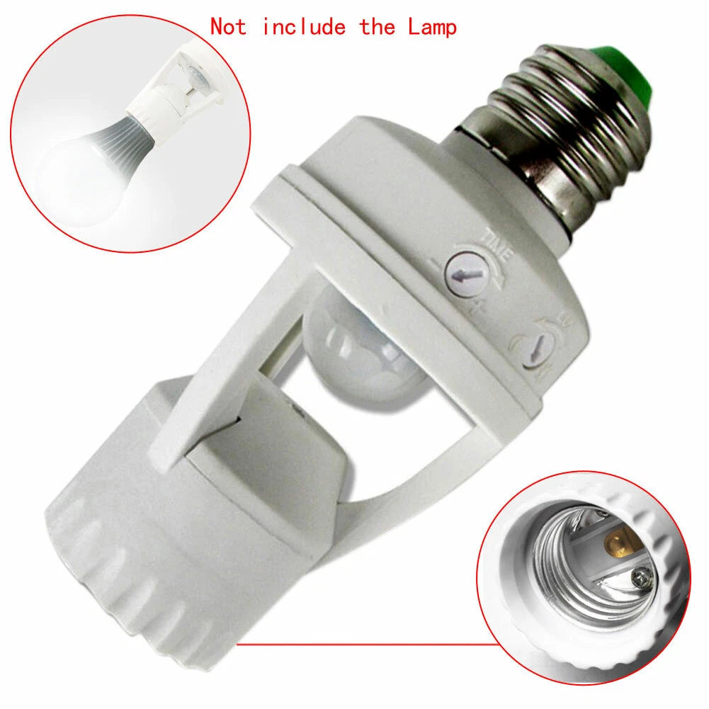 Motion sensor bulb holder deals