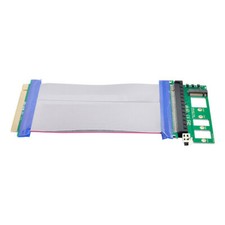 Cablecc NGFF M-key NVME AHCI SSD to PCI-E 3.0 16x Vertical Adapter with Cable