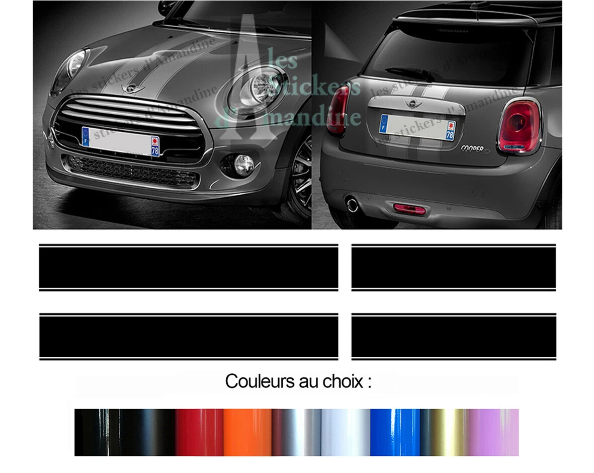 Lot De 4 Autocollants Pour Sonnette - Noir Brillant 2,5 X 3 Cm - Résistants Aux Intempéries
