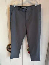 NWT Banana Republic 40 x 30 Mens Gray Chino Tech Performance Pant