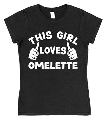 T-Shirt This Guy OR Girl Loves Omelett für Frühstückseier lustige Feinschmeckergeschenke