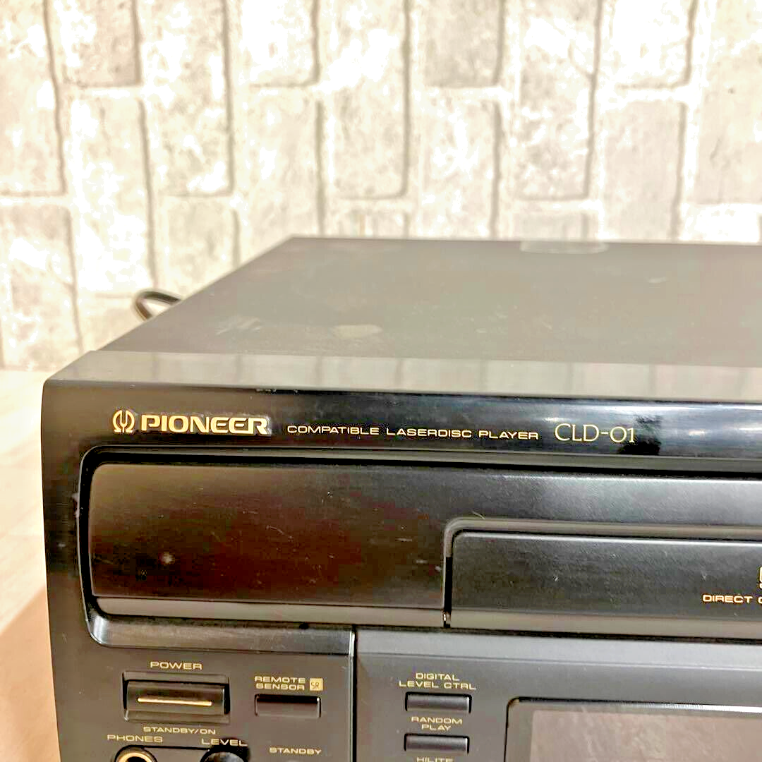 LD再生OK！】Pioneer レーザーディスクプレーヤー CLD-01