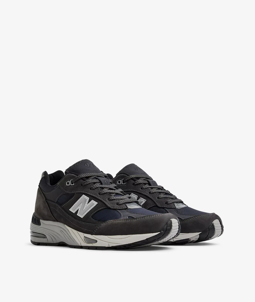 New balance top 991 black leather