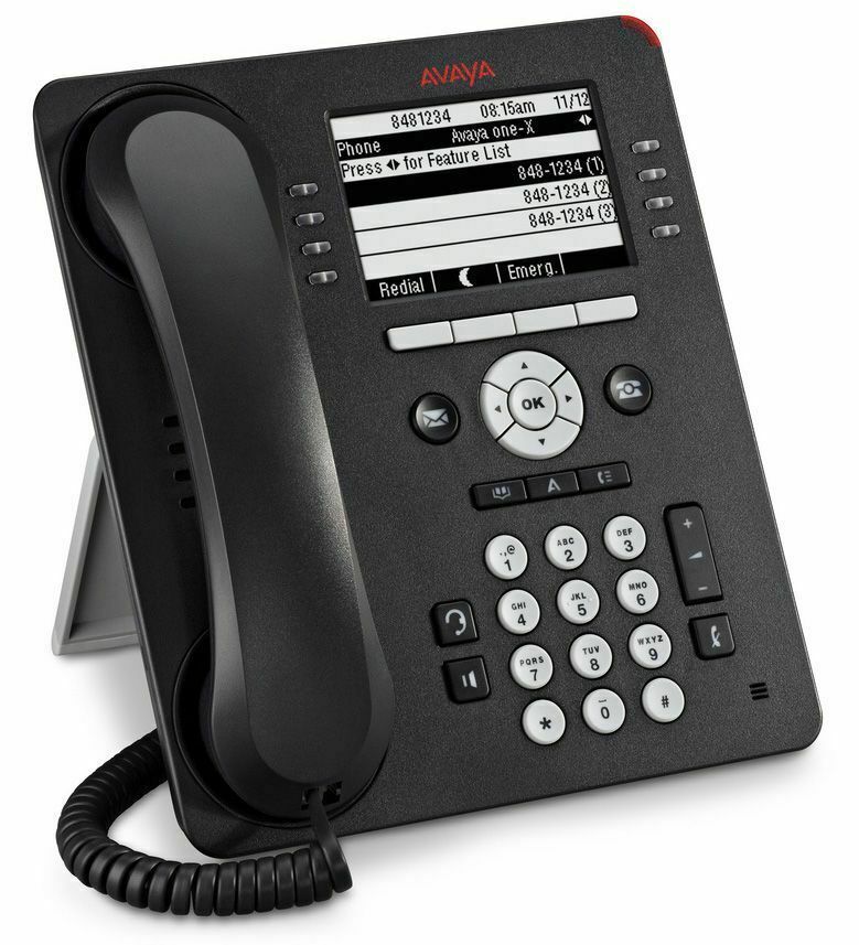 Avaya IP Phone 9608 700504844 Office Desk Phone Black New In Avaya IP Phone 9608 700504844 Office Desk Phone Black New In