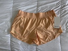 NEW Lululemon Hotty Hot Shorts Size 14 HR High Rise 2.5” Lined Rock Melon NWT