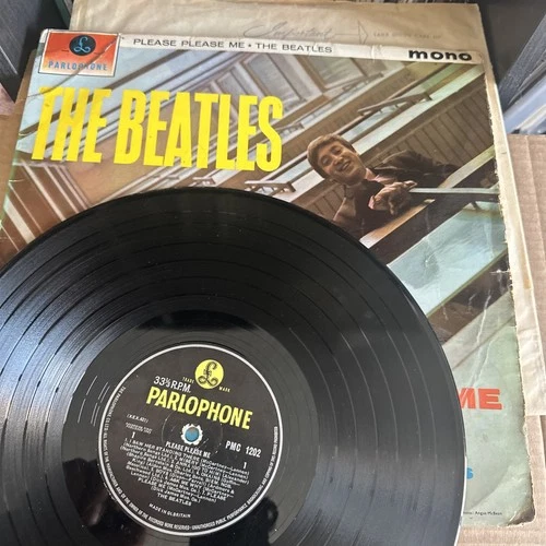 THE BEATLES Please Please Me mono 12" UK Vinyl LP 1963 , 1N/1N