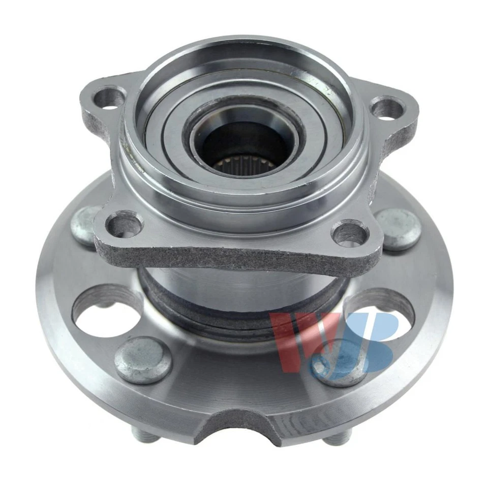 Conjunto de cojinete y buje de rueda trasera WJB para Toyota RAV4 2001-2005 Foto 3 de 3