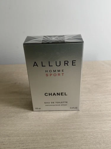 CHANEL Allure Homme Sport Eau de Toilette Spray 100ml / 3.4 oz Sealed  video thumbnail