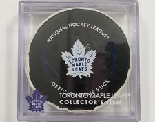3-15-25 JAKE SANDERSON Ottawa Senator at Toronto Maple Leafs Game Used GOAL Puck