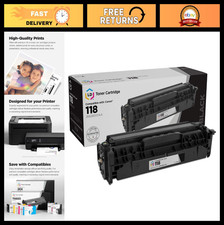 Compatible Toner Cartridge for Canon 118 - Black, Works with LBP7200Cdn, MF726Cd