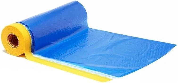 Пластиковая автомобильная маскировочная лента - набор из 3 (59 дюймов) маляров без остатков - Изображение 3 из 4