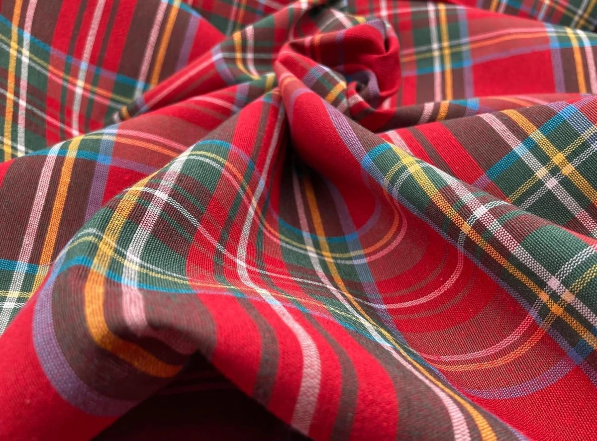 Tessuto Per Tappezzeria Con Motivo Tartan A Quadri In Tweed Testurizzato, Colore Blu, Per Divani E Sedie (campione 10 Cm X 8 Cm - Foto 10