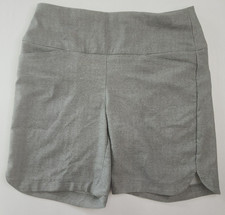 Lady Hagen Heather Gray 7" Inseam Pull On Athletic Golf Shorts Size S WGH14401H