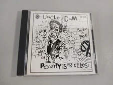 RARE Uncle Scam: Poverty Is Priceless CD Punk Hardcore Skatepunk 