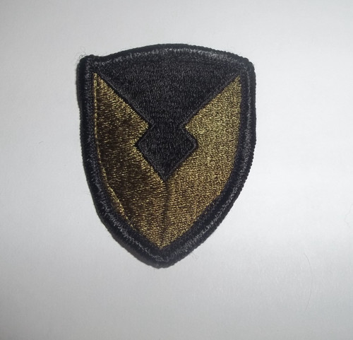 US Army Material Command Subdued Patch Embroidered green/black