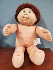 Vintage Cabbage Patch Kids Doll - Tongue Out Brown Hair & Eyes Coleco 1978/1982