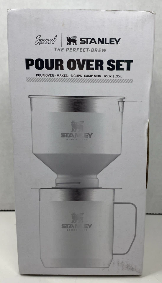 Edición Especial Stanley Pour Over Set Hace 1-6 Tazas Vienen Con Una Taza Campamento 12 Oz Foto 4 de 4