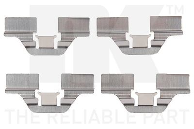 Nk 7947211 ZubehöRsatz, Scheibenbremsbelag FüR Seat Skoda Toyota Vw-image