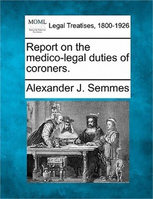 Report on the Medico-Legal Duties of Coroners. (Paperback or Softback)