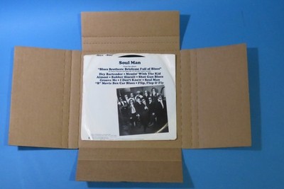 Blues Brothers Soul Man + Excusez Moi Mon Cherie 45 rpm Vinyl Record
