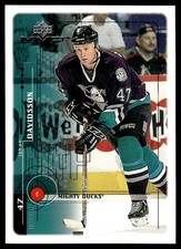 1998-99 Upper Deck MVP Johan Davidsson Anaheim Mighty Ducks #4
