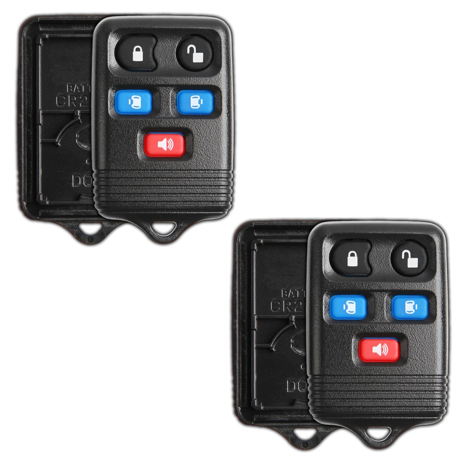 2 Key Fob Remote Shell Case Replacement for Ford Windstar Lincoln CWTWB1U551