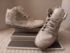 Size 15 - Air Jordan 1 Retro 2002 White Chrome Used Need Cleaning