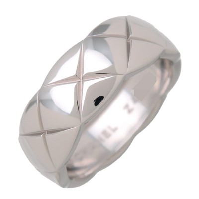 Chanel Coco Crush Ring Medium 750WG Weißgold #50 US5-5,5 J10570 authentisch gebraucht kostenloser Versand