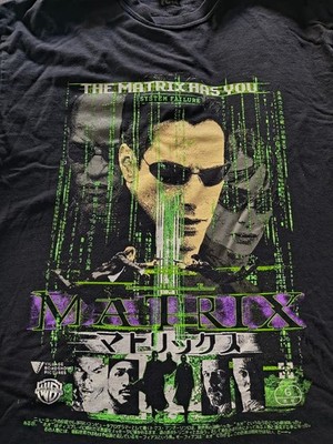 Rucking fotten The Matrix 90s Basic Black Men Women T shirt Unisex NH28082