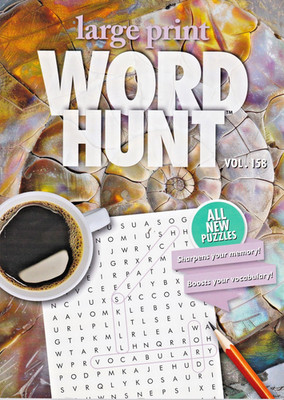 Brand New Word Hunt Puzzle Finder Fast Shipping Vol 158 Find Finds Finder