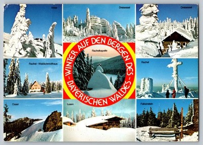 Postcard - Winter Auf Den Bergen Des Bayerischen Waldes